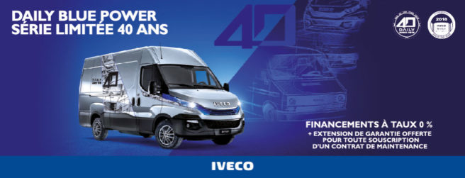 DAILY IVECO 40 ANS Édition Limitée