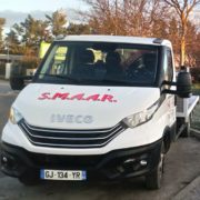 Camion plateau IVECO pour la SMARR à Mazan