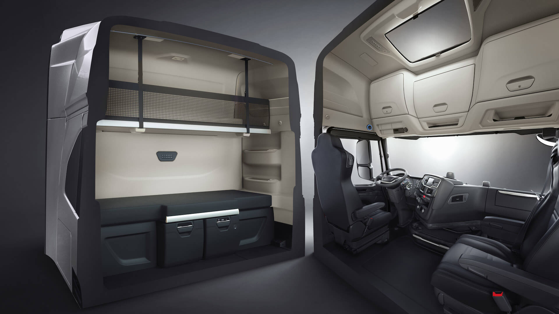 Porte-gobelet et compartiment de rangement sur la planche de bord pour Fiat  Professional Ducato