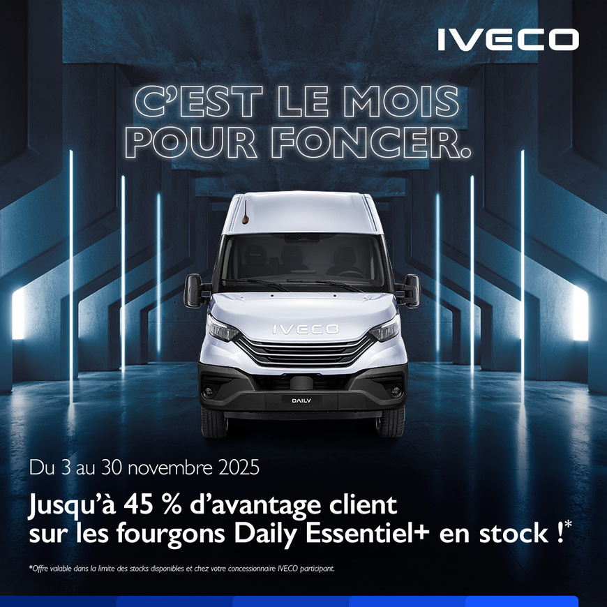 Daily Fourgon Essentiel +. Le + qui fait la différence.