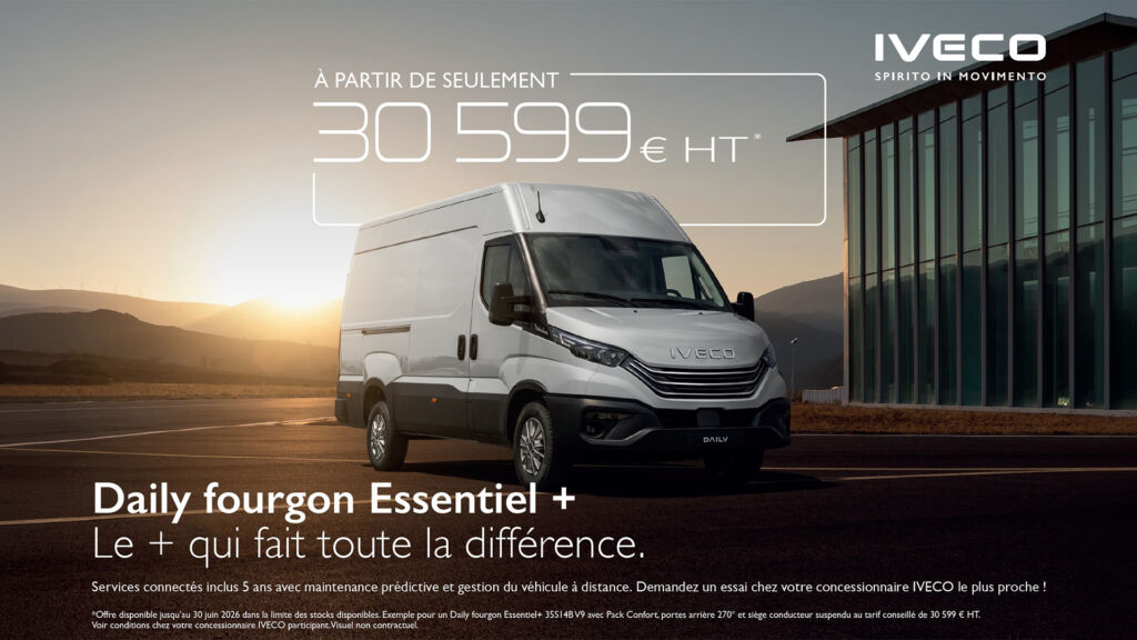 Daily Fourgon Essentiel +. Le + qui fait la différence.