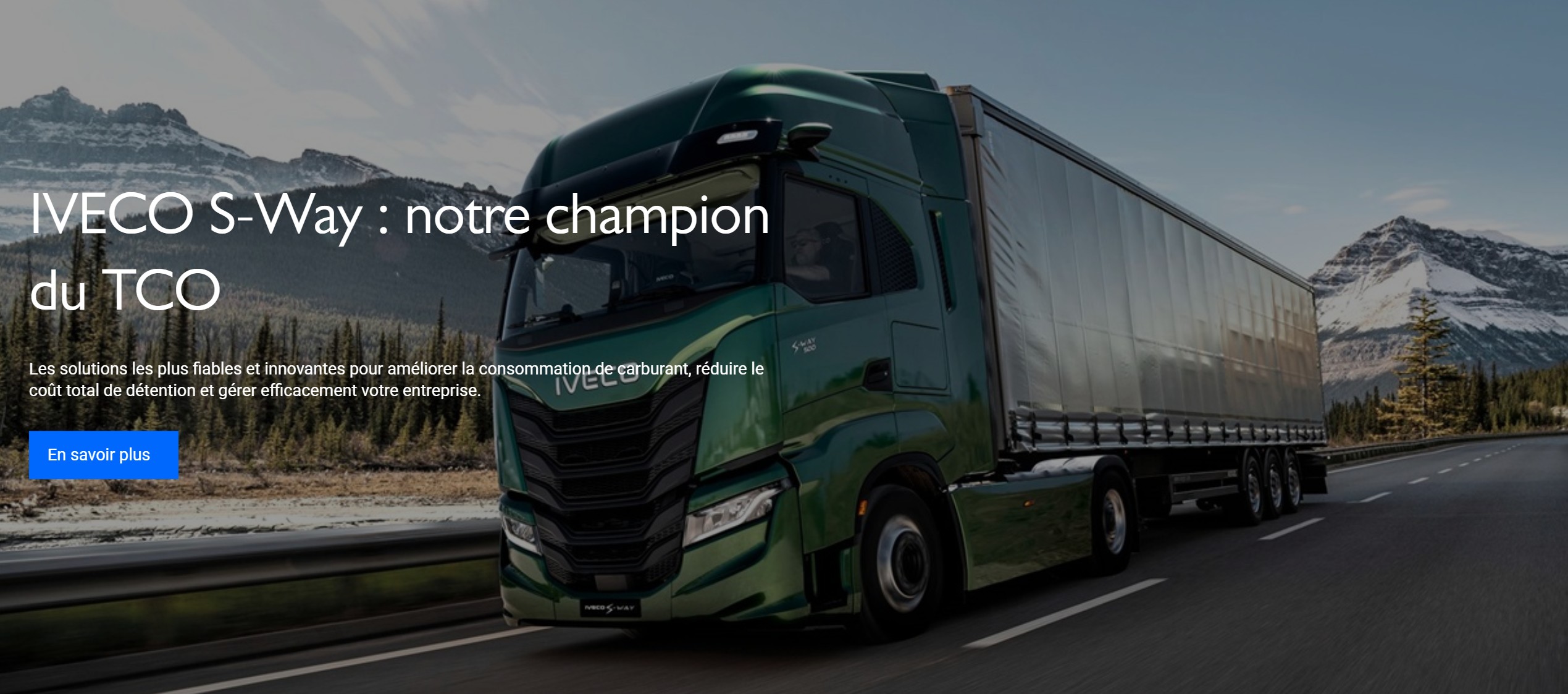 Iveco S-Way Tracteur Gaz Naturel