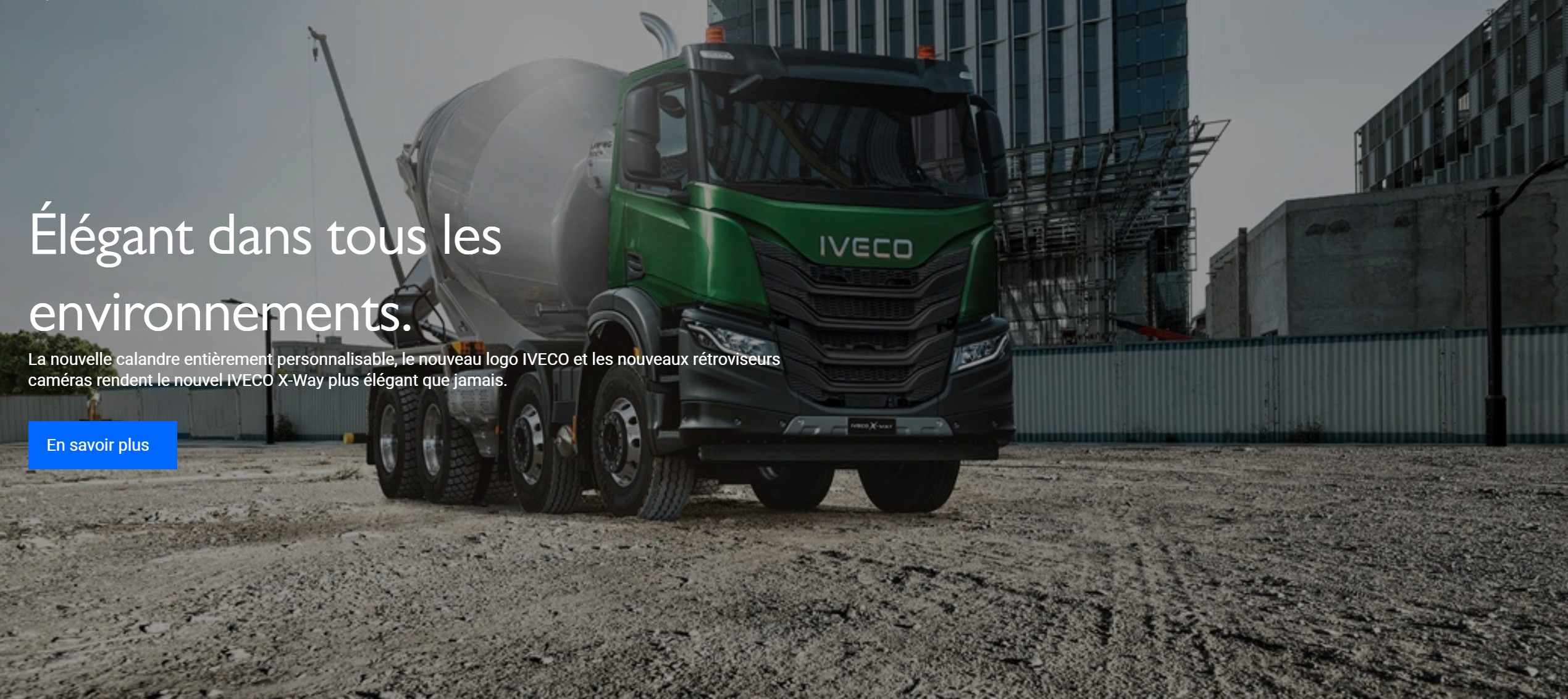 Iveco X-Way Tracteur Gaz Naturel