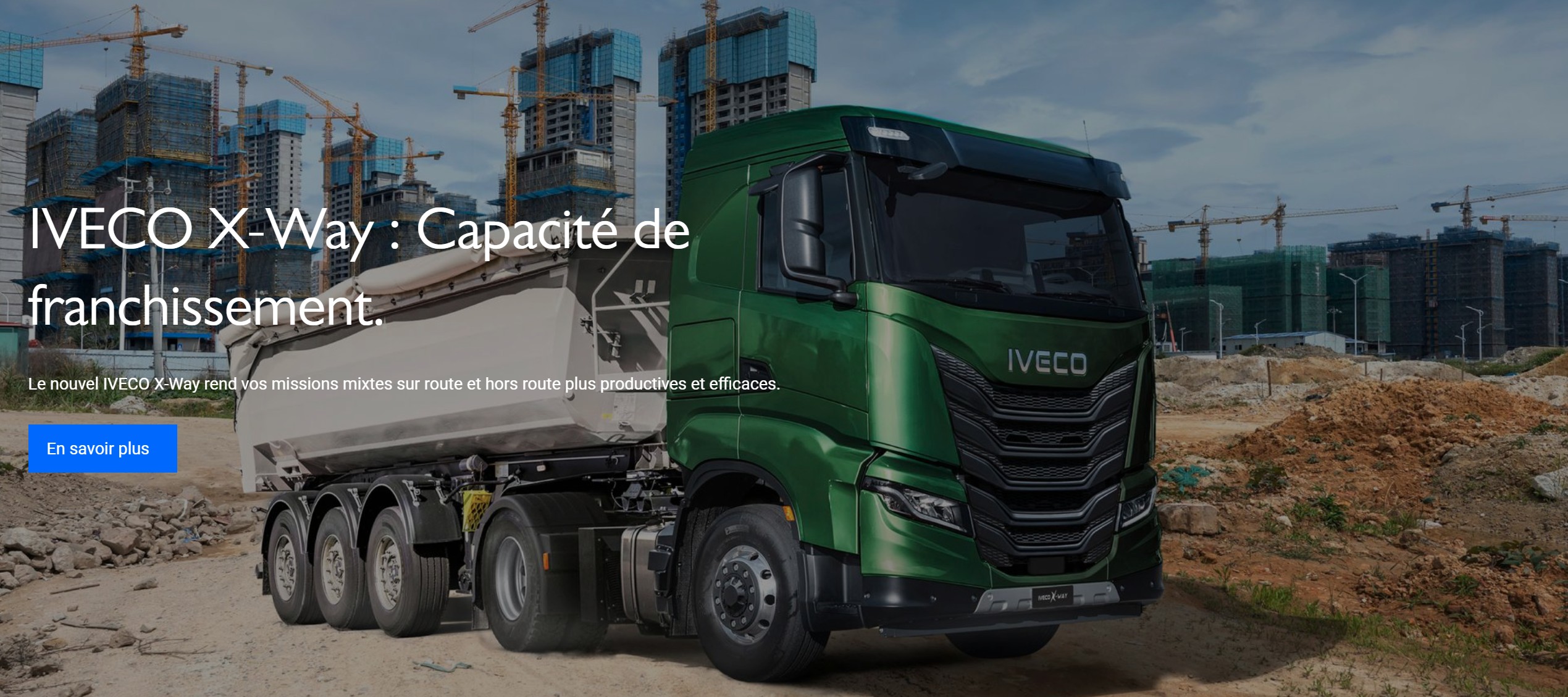 Iveco X-Way Tracteur Gaz Naturel