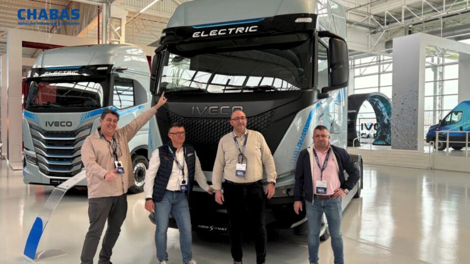 CHABAS était présent à l'Electric Days IVECO à Turin !