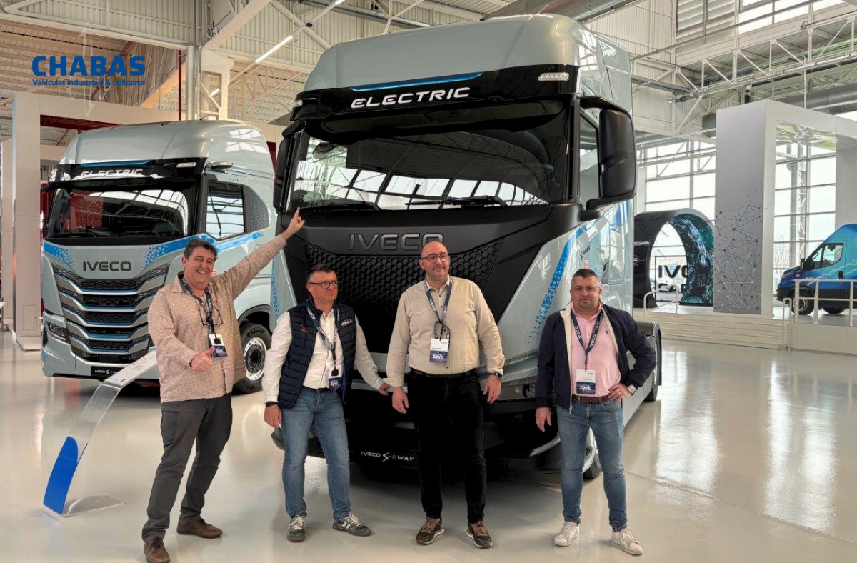 CHABAS était présent à l'Electric Days IVECO à Turin !